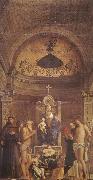 Giovanni Bellini Altar piece for the S. Giobbe oil on canvas